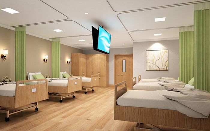 養(yǎng)老院裝修房間設計圖片