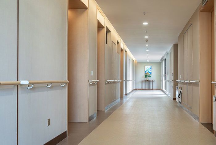 養(yǎng)老院過道設計效果圖