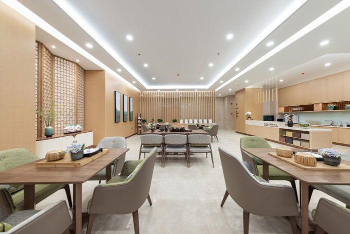 敬老院休閑區(qū)裝修設計案例