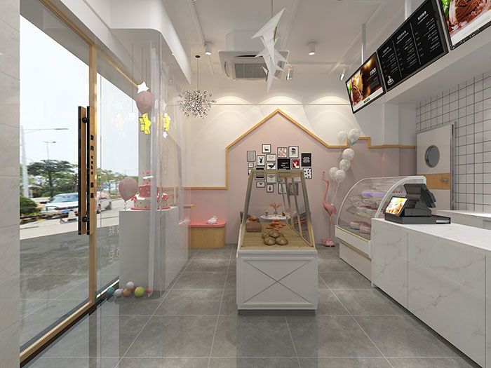 蛋糕店裝修設計效果圖