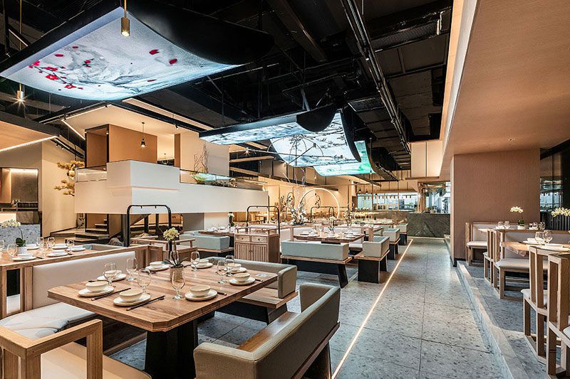 新中式風(fēng)格川菜館裝修設(shè)計(jì)案例 新中式風(fēng)格川菜館裝修設(shè)計(jì)案例