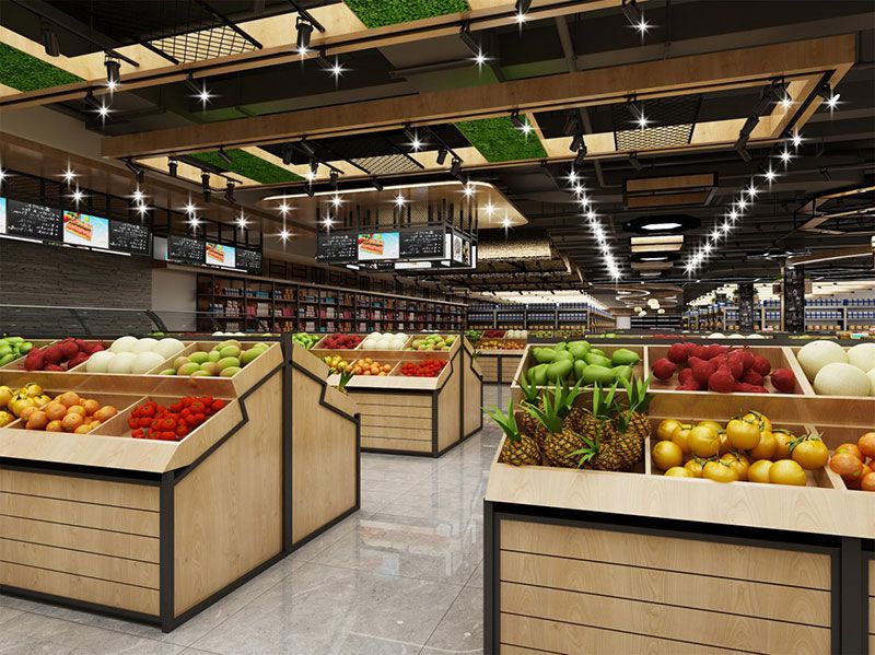 超市裝修設(shè)計效果圖