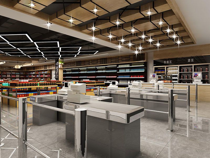 超市裝修設(shè)計效果圖
