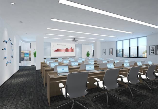 合肥辦公室裝修地面中色彩搭配，實際運用有哪些