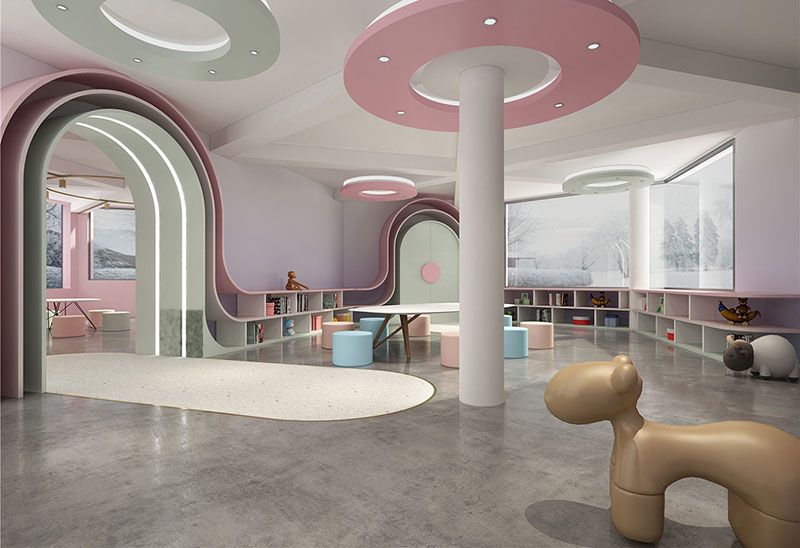 培訓(xùn)學(xué)校裝修效果圖