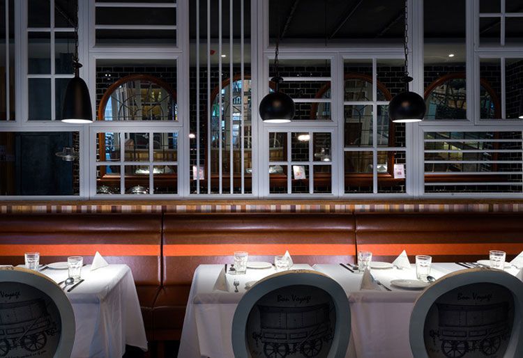 自助餐廳裝修設計效果圖