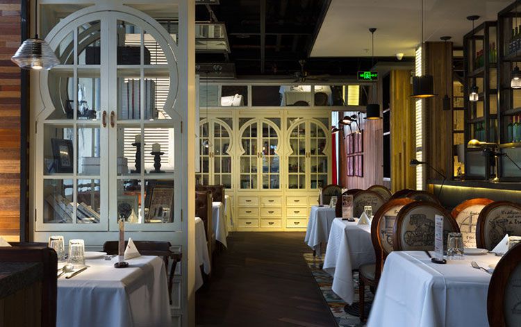 自助餐廳裝修設計效果圖