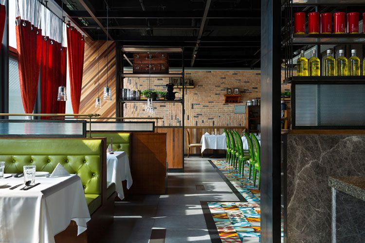 自助餐廳裝修設計效果圖