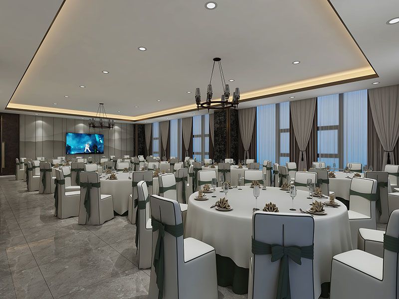 酒店宴會(huì)廳裝修設(shè)計(jì)效果圖