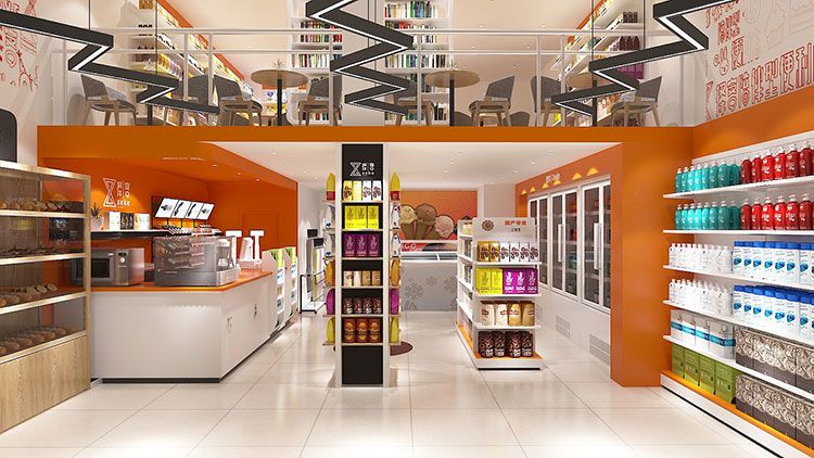 便利店設(shè)計(jì)效果圖