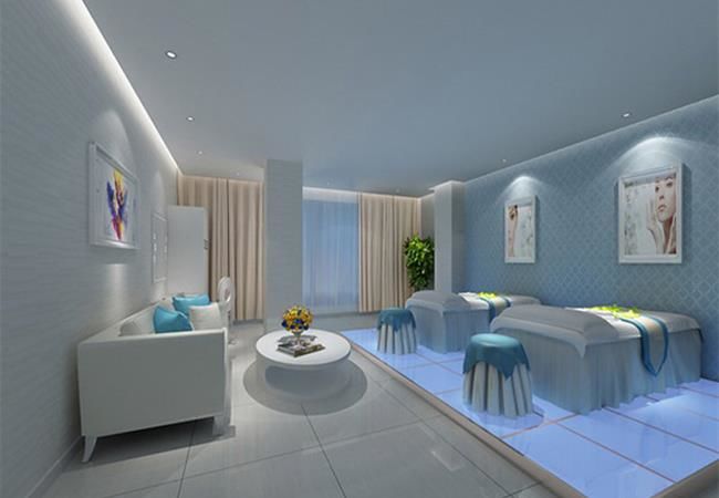 合肥美容店裝修設計+裝修+道具 高逼格設計風范