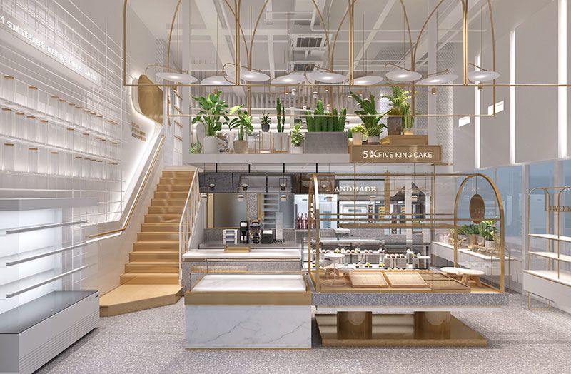 蛋糕店裝修設(shè)計(jì)效果圖