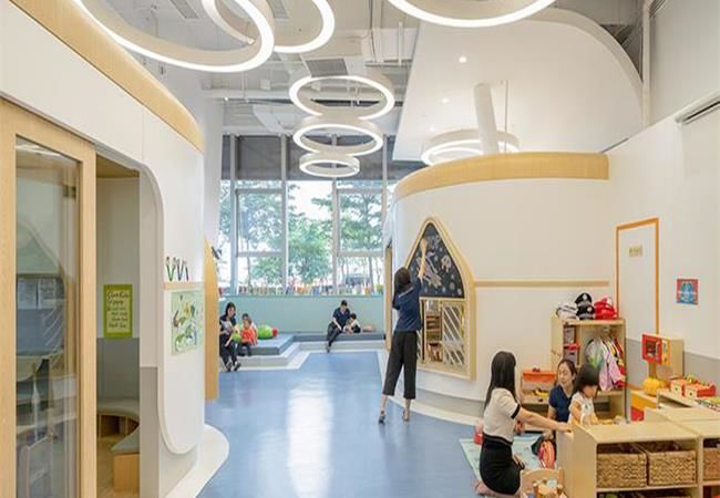 合肥培訓(xùn)學(xué)校裝修設(shè)計(jì)體現(xiàn)|在教育理念及特色上