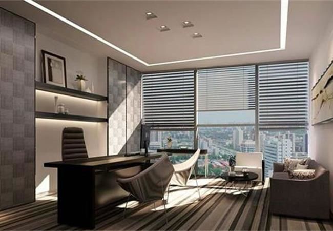 突出主題式合肥辦公樓裝修怎么設計