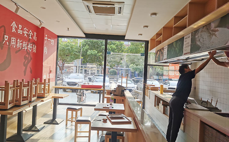 早餐煎包店裝修設(shè)計案例 早餐煎包店裝修設(shè)計案例