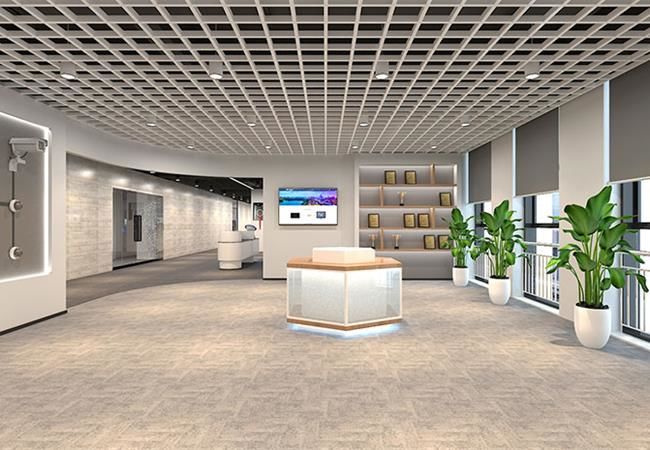 合肥蜀山區(qū)800平方辦公室裝修設(shè)計(jì)案例