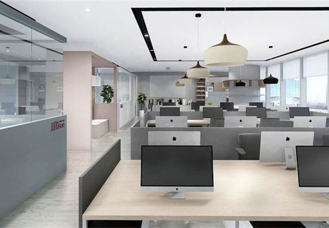 裝飾美使合肥辦公室裝修空間更有氛圍感