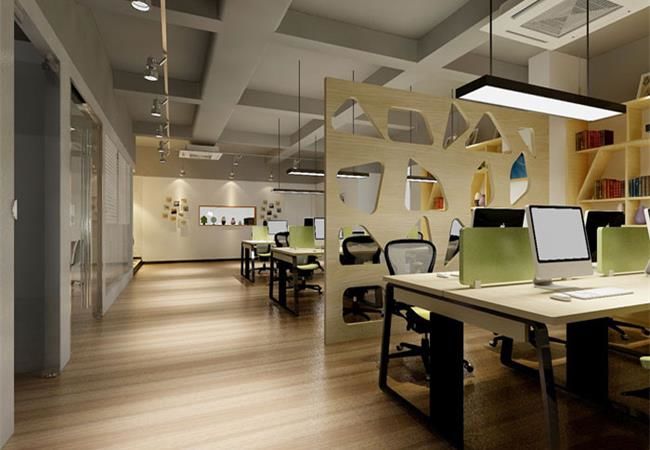 具有強烈沖擊感的合肥辦公室裝修