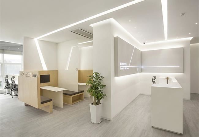 簡約精致的的合肥辦公室裝修設(shè)計、改造更吸引人，都有哪些小竅門