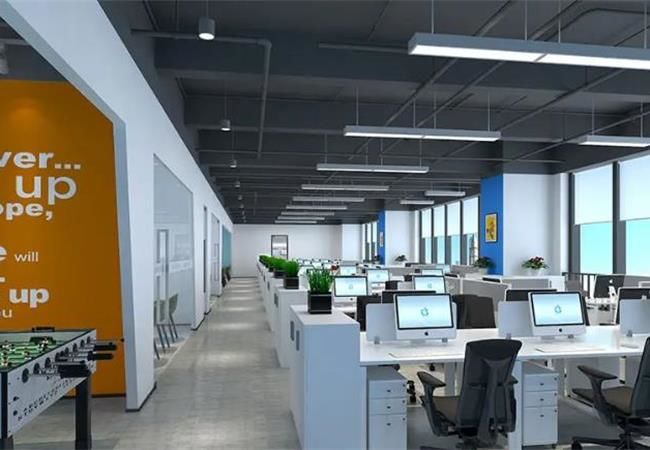 從顧客角度去設(shè)計(jì)，極簡式合肥辦公室裝修風(fēng)格