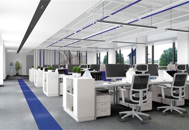 如何運(yùn)用簡潔的合肥辦公室裝修色彩，來合理搭配