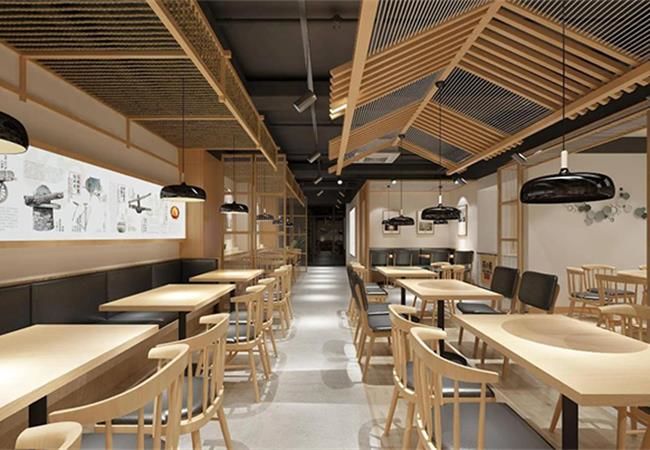 營造舒適優(yōu)雅的合肥餐飲店空間裝修