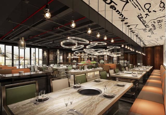 合肥火鍋店空間裝修