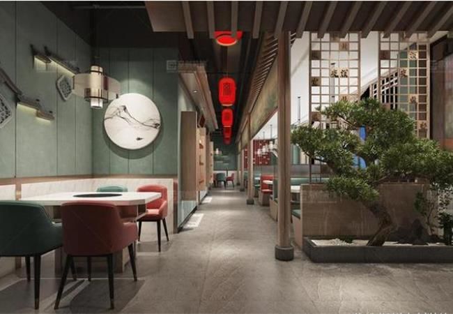 用好光線元素的合肥餐飲店空間裝修，效果會很好