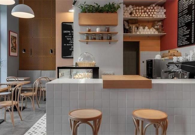 簡約大氣一站式的合肥咖啡店裝修_速度快-工期短-價格低