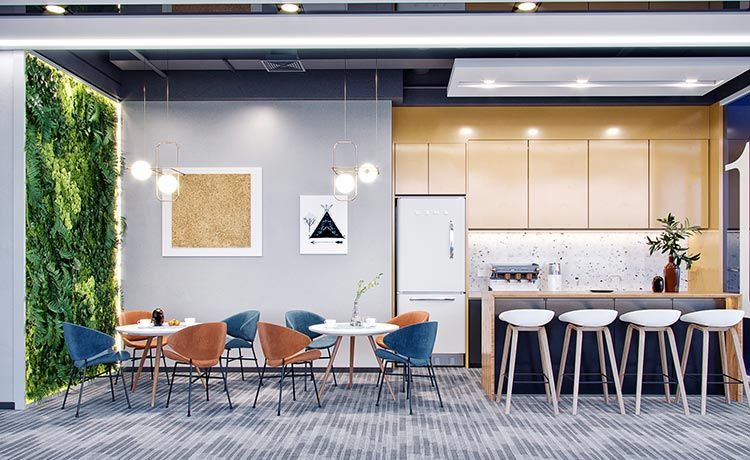 辦公室茶水區(qū)裝修效果圖