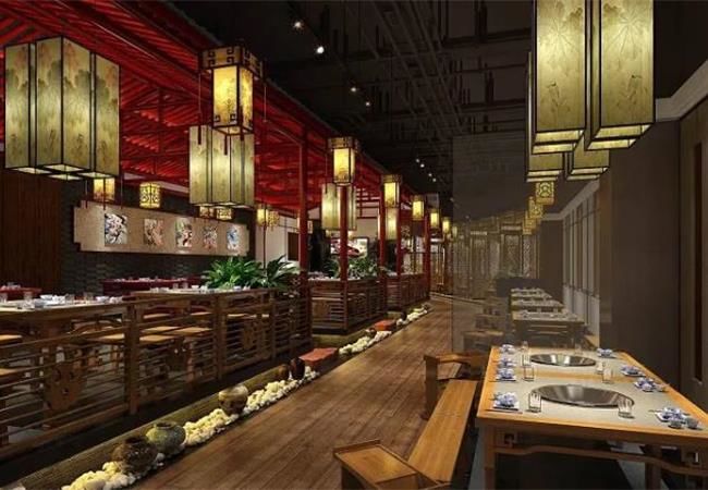 生意興隆的合肥火鍋店裝修，都用到哪些隔斷材料