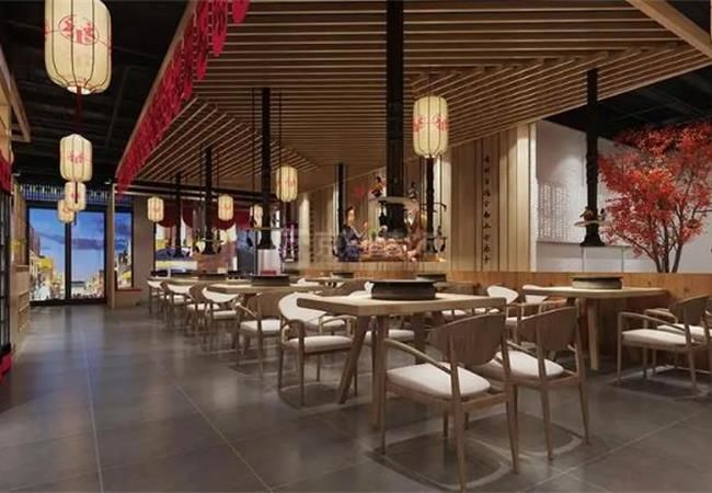 簡約優(yōu)雅的合肥餐飲店裝修設(shè)計，讓人眼前一亮！