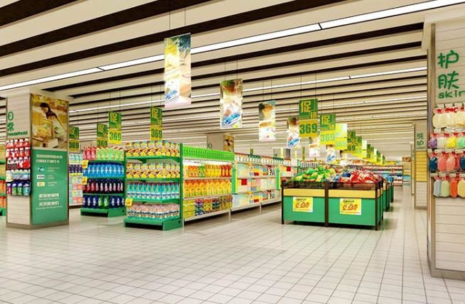 合肥超市空間裝修 