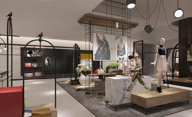 合肥服裝店空間裝修