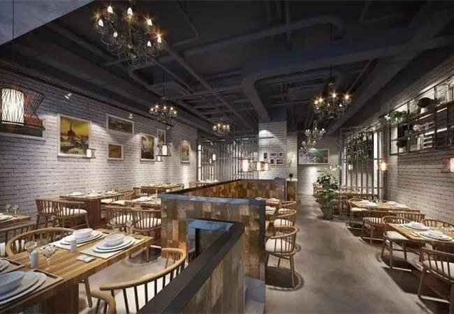 這樣設(shè)計(jì)，使合肥餐飲店空間裝修