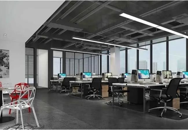亮眼且實(shí)用的合肥辦公室裝修