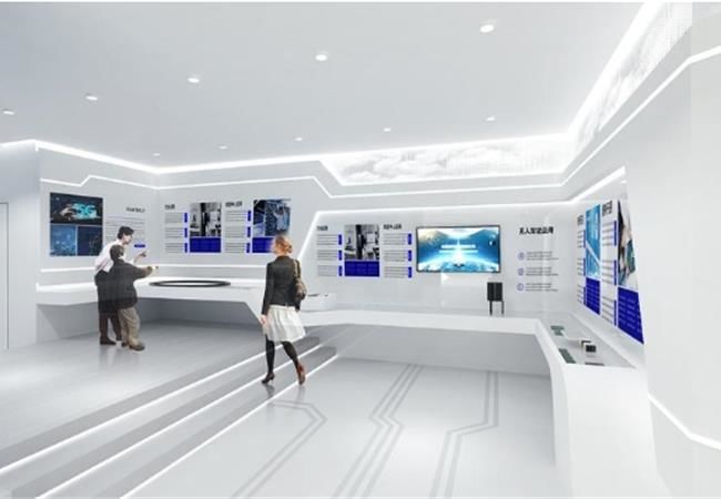 賦予簡(jiǎn)約美的，合肥展廳裝修設(shè)計(jì)