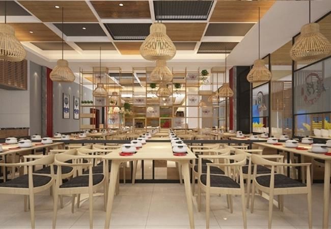 在現(xiàn)代元素合肥餐飲店裝修中，都有哪些生意火爆因素