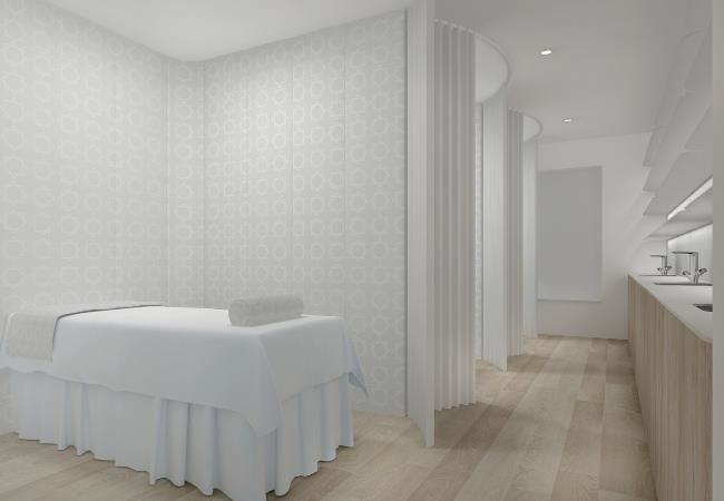 色彩與燈光并存，開營造出合肥美容店空間裝修優(yōu)美意境