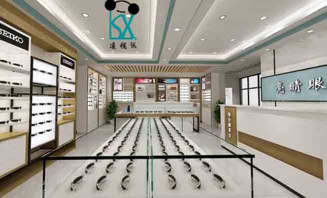 合肥眼鏡店空間裝修