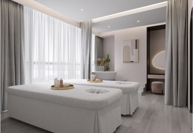 合理的分配，使合肥美容店空間裝修，更加精美