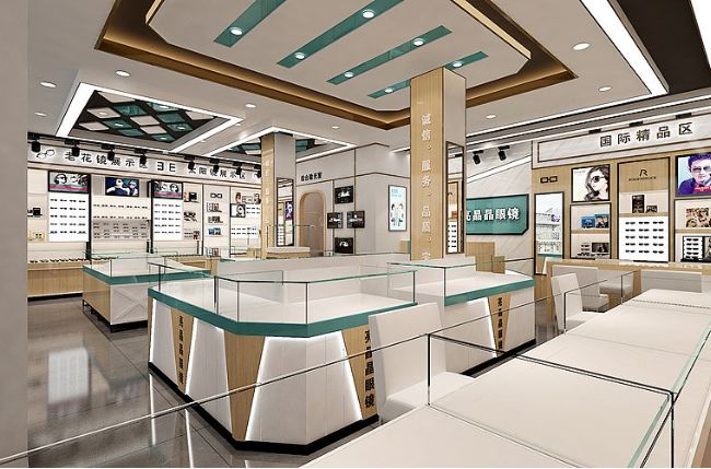 合肥眼鏡店空間裝修設(shè)計(jì)