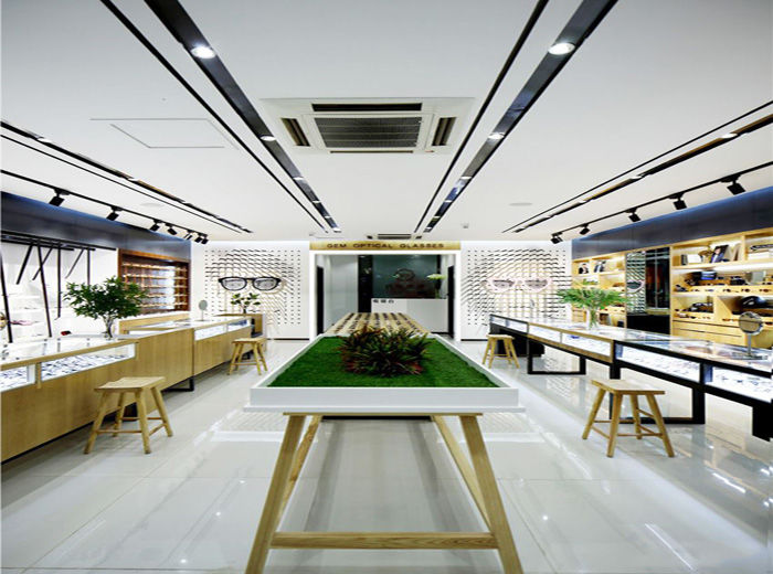 合肥眼鏡店空間裝修