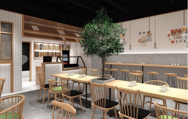 合肥快餐店店面裝修