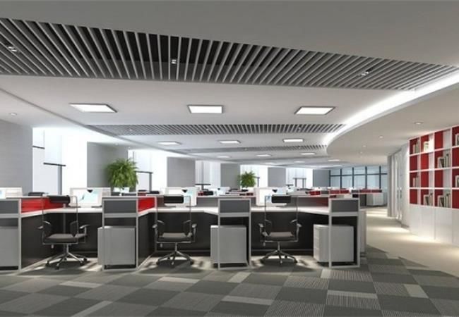 現(xiàn)代化的合肥寫字樓裝修設計，燃爆空間視覺體驗感