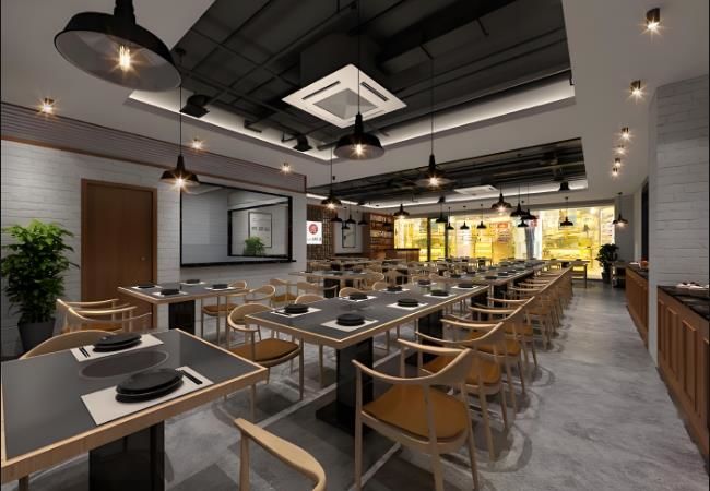 享受美食時，具有優(yōu)美的合肥餐飲店裝修環(huán)境，簡直美呆了