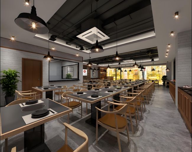 享受美食時，具有優(yōu)美的合肥餐飲店裝修環(huán)境，簡直美呆了