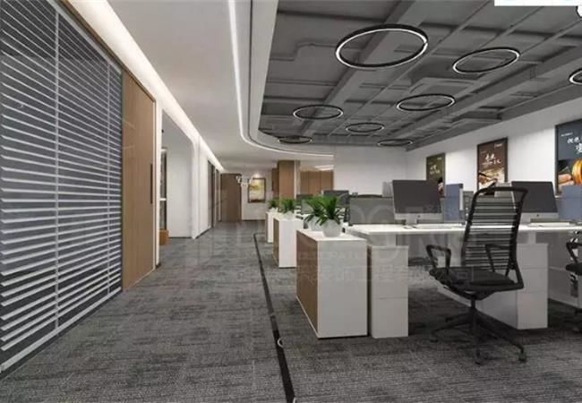 合理運(yùn)用合肥辦公室空間裝修，綠色更突出