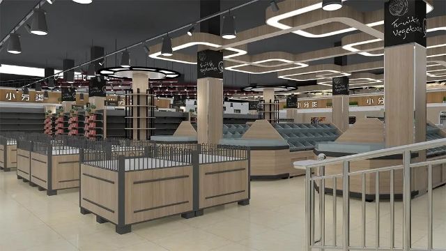 合肥超市裝修裝飾，要注重哪些方面