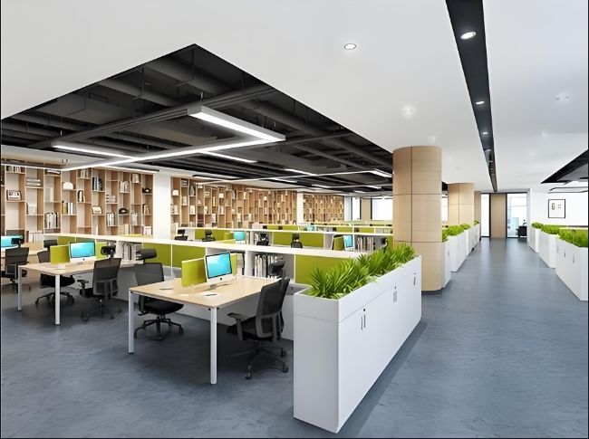 現(xiàn)代化合肥辦公室裝修之，隔斷幾大因素